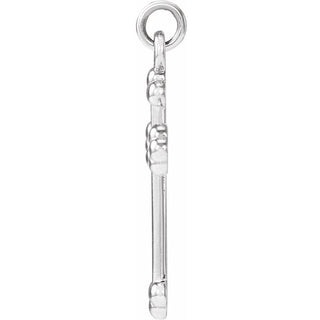 Platinum Cross Pendant