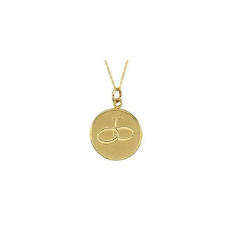 14K Yellow Loss of a Spouse 18" Necklace