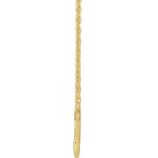 14K Yellow Celtic-Inspired 16-18" Necklace 
