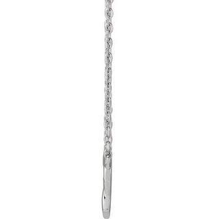 Sterling Silver Celtic-Inspired 16-18" Necklace 