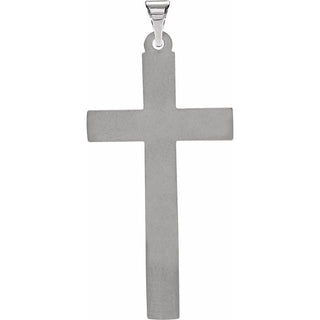 Platinum Cross Pendant