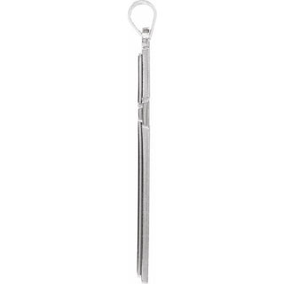 Platinum Cross Pendant
