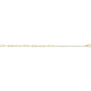 14K Yellow 1 CTW Lab-Grown Diamond Line 7 1/2" Bracelet