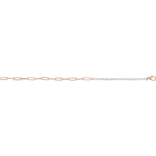14K Rose 1 CTW Natural Diamond Line 7 1/2" Bracelet