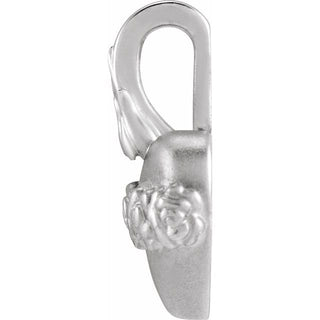 Sterling Silver Immaculate Heart Of Mary Pendant