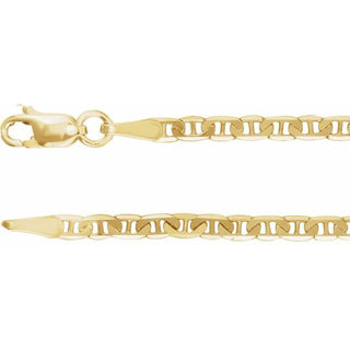 2.25 mm Curbed Anchor Chain 