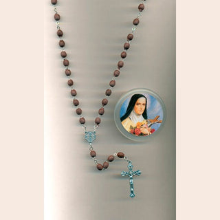 Real Natural Rose Petal Rosary - 6mm Bead Made in the Holy Land