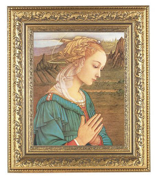 Lippi-Madonna Atn Gold Frame 10.25X12.25" 8X10 Print