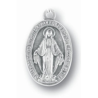 Miraculous Medal 1" Oxidized 25-Pack