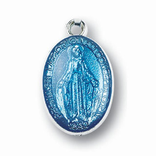 Lg Enameled Miraculous Medal 3/4" 25-Pack