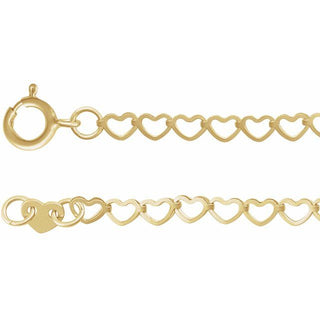 25 Mm Heart Chain