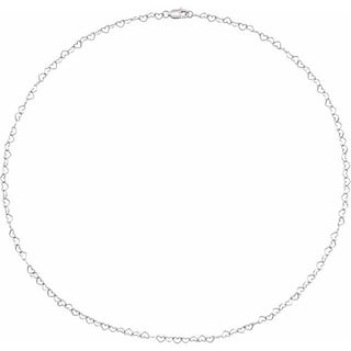 3.2 mm Heart Chain
