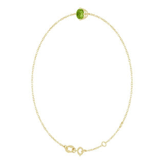 14K Yellow 5 mm Natural Peridot 6 1/2-7 1/2" Bracelet