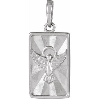 Sterling Silver Holy Spirit & Dove Pendant