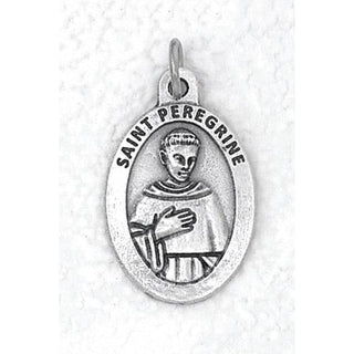 Bulk Saint Peregrine Premium 1 Inch Double Sided Medals