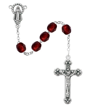 Garnet January Auto Rosary