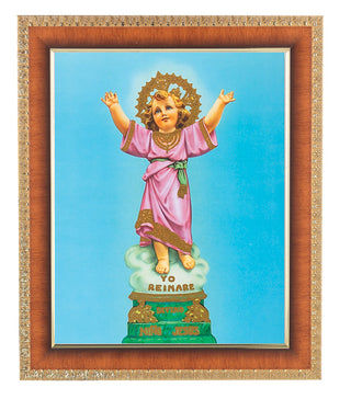 Divino Nino In Cherry Frame 10.25X12.25" 8X10 Print