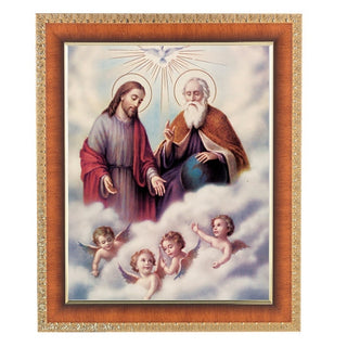 The Trinity In Cherry Frame 10.25X12.25" 8X10 Print