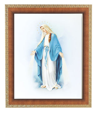 Our Lady Of Grace In Cherry Frame 10.25X12.25" 8X10 Print