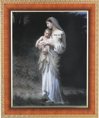 Bouguereau:Dinive Innocence Cherry Frame 10.25X12.25" 8X10Prt