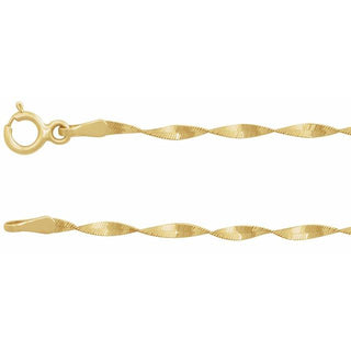 16 Mm Twisted Herringbone Chain