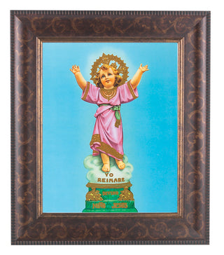 Divino Nino In Art Deco Frame 10.25X12.25" 8X10 Print