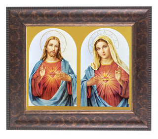 The Sacred Hearts In Cherry Frame 10.25X12.25" 8X10 Print