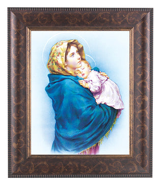 Our Lady Of The Street In Art Deco Frame 10.25X12.25" 8X10 Print