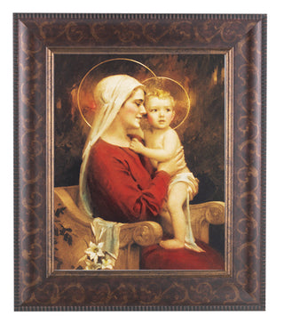 Chambers:Madonna and Child Art Deco Frame 10.25X12.25" 8X10Prt