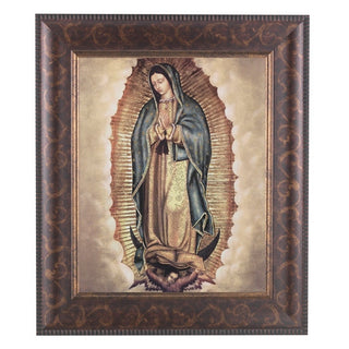 Our Lady Of Guadalupe In Arat Deco Frame 10.25X12.25" 8X10Prt