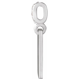 Sterling Silver .02 CTW Natural Diamond Faith Over Fear Pendant
