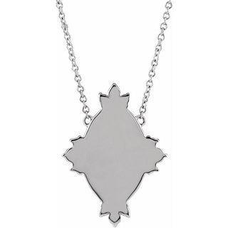 14K White 1/5 CTW Natural Diamond Miraculous 16" Necklace