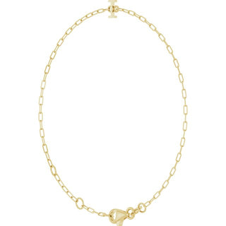 14K Yellow Sans Serif Initial I 6 1/2-7 1/2" Bracelet