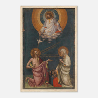 Intercession of Christ and the Virgin Framed Print