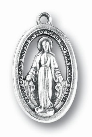 Miraculous Medal Oxidized 25-Pack