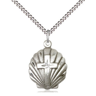 Sterling Silver Cross Medal Religious Jewelry