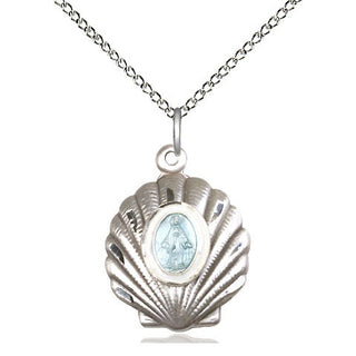 Sterling Silver Miraculous Medal Religious Jewelry