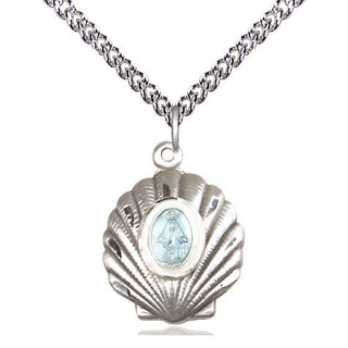 Sterling Silver Miraculous Medal Religious Jewelry