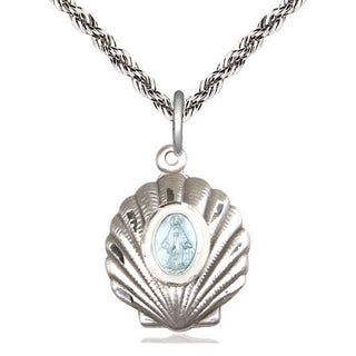 Sterling Silver Miraculous Medal Religious Jewelry