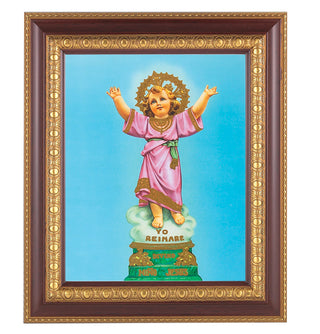 Divino Nino In Cherry Frame 10.25X12.25" 8X10 Print