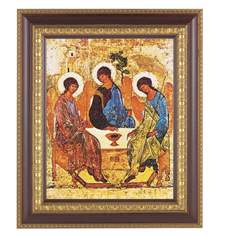 Holy Trinity In Cherry Frame 10.25X12.25" 8X10 Print