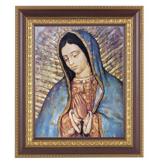 Our Lady Of Guadalupe In Cherry Frame 10.25X12.25" 8X10Prt