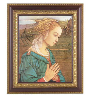 Lippi-Madonna Cherry Frame 10.25X12.25" 8X10 Print