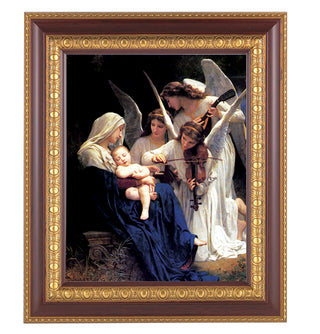 Bouguereau:Heavenly Melodie Cherry Frame 10.25X12.25" 8X10Prt