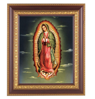 Our Lady Of Guadalupe In Cherry Frame 10.25X12.25" 8X10Prt