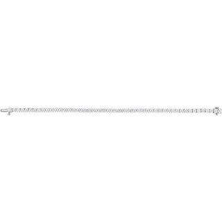 14K White 6 CTW Lab-Grown Diamond Line 7" Bracelet