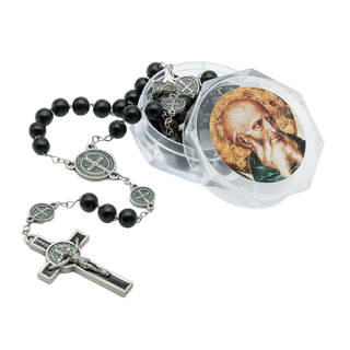 Black St Benedict Rosary