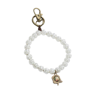 4-pack - St. Therese Novena Keychain Bracelet