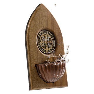 St. Benedict Holy Water Font