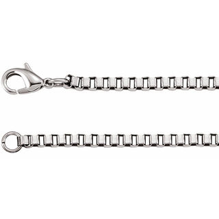 Stainless Steel 3 mm Box 18" Chain